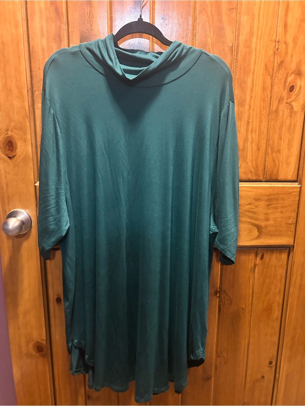 torrid Teal Knit Tunic Top